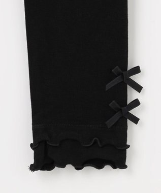 組曲 KIDS 【110-140㎝】なめらかタッチ レギンス ブラック