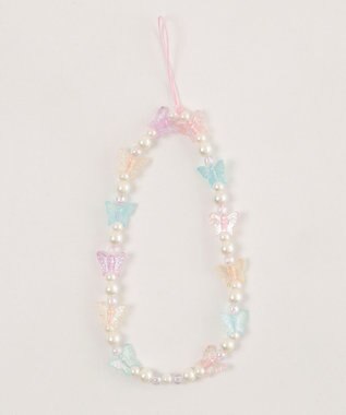 WEGO ビーズストラップキーホルダーJ 柄1