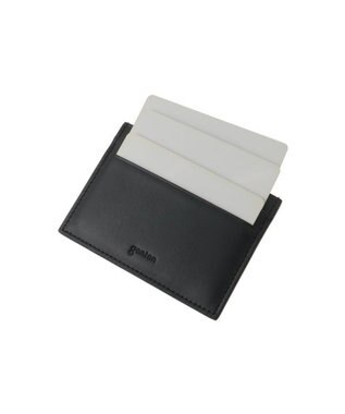 genten コンパト カードケース クロ