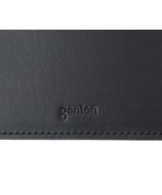 genten コンパト カードケース クロ