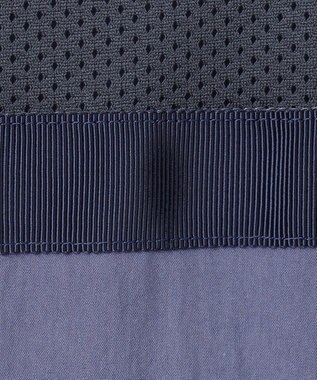 J.PRESS MEN コットンナイロンタイプライター ゴルフジャケット ダルブルー系