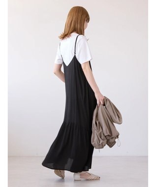 AMERICAN HOLIC ティアードキャミワンピース Black