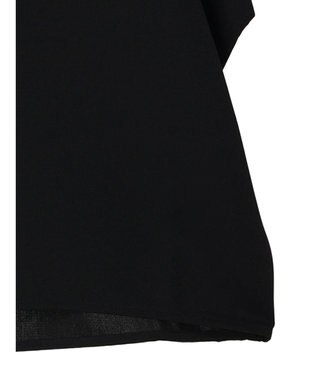 AMERICAN HOLIC 多機能フレンチスリーブブラウス Black