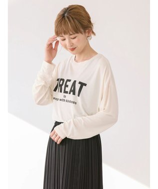 AMERICAN HOLIC ＳＥＴ　ベスト＋ロゴカットプルオーバー Ivory