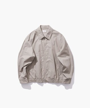 ATON LIGHT TC GABARDINE | ウォッシュドハリントンジャケット - UNISEX BEIGE