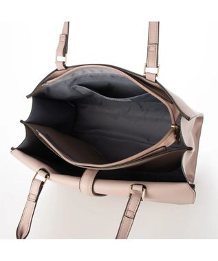 UNBILLION cachecache WEB限定ヒネリディテールA4トートバッグ ピンク