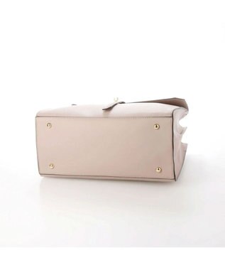 UNBILLION cachecache WEB限定ヒネリディテールA4トートバッグ ピンク