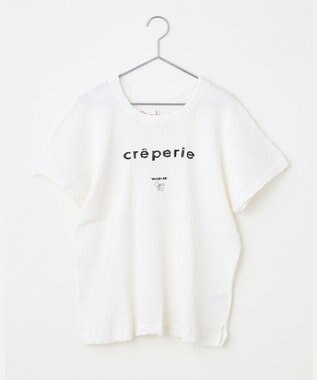 crêprie tsumori chisato creperie DOLMAN SLEEVES T-SHIRT クレプリ ドルマンスリーブTシャツ WHITE