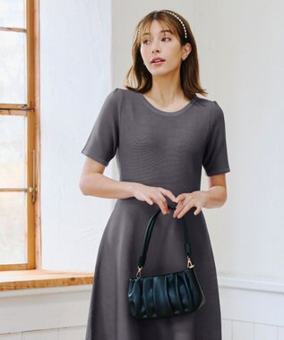 Tiaclasse パールストーンカチューシャ オフホワイト