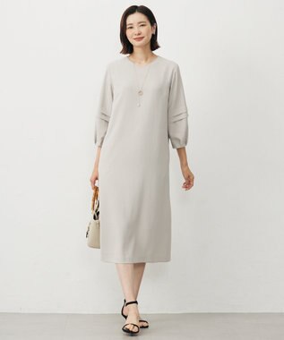 J.PRESS LADIES スカーフリング ラリエット ネックレス ウスゴールド系