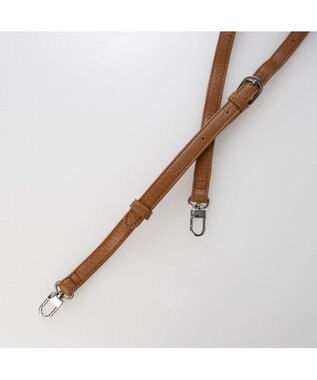 UNBILLION カシュカシュ cachechche / ヒネリ金具ベルトシボミニバッグ アイボリーミックス