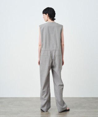 ATON KYOTO TSURIZOME LINEN | ジャンプスーツ GRAY