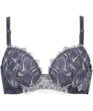 Wing 【スキマフィットブラ】　バストとカップのすきまにフィット　自然にボリュームメイク　ウイング／ワコール　KB2363 グレー