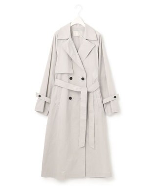 ICB メモリートレンチ コート ライトグレー系