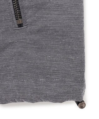 JOSEPH HOMME スーパーストレッチウェザー　ジップアップブルゾン ライトグレー系