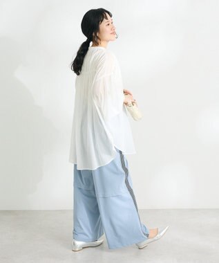 CRAFT STANDARD BOUTIQUE ヴィンテージボイルシャーリングチュニック White