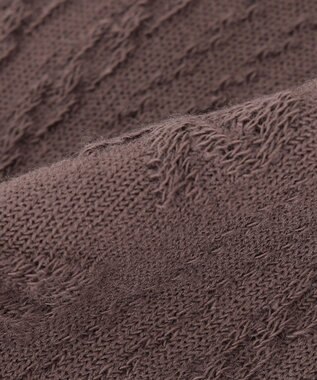 ANY KIDS タイツ（ケーブルリボン） ブラウン