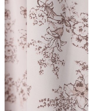 earth music&ecology フラワーフレアワンピース Ivory