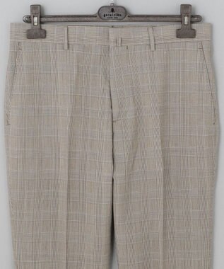 GOTAIRIKU 【AIRY MOVE / セットアップ対応】ウォッシャブルウールトロピカル セットアップパンツ ベージュ系4