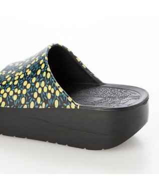 ing <ing>【3E】リカバリーミュールサンダル ブラックミックス