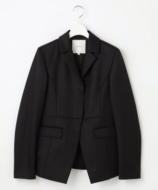 23区 【エステータ】CANONICO カバートクロス ジャケット ブラック