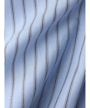 Green Parks 胸元ポケットイージーケアストライプシャツ Multi