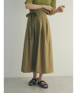 Green Parks armonia．ラップスカート Khaki