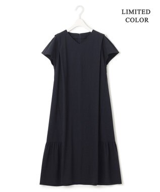 ICB 【接触冷感・UVカット・速乾・洗える】マットスキューバ ワンピース ネイビー系［WEB限定］