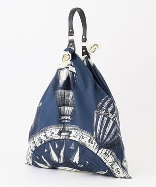 23区 【CLASSY.6月号掲載/Oggi4月号掲載】オリジナル スカーフ バッグ ネイビー系