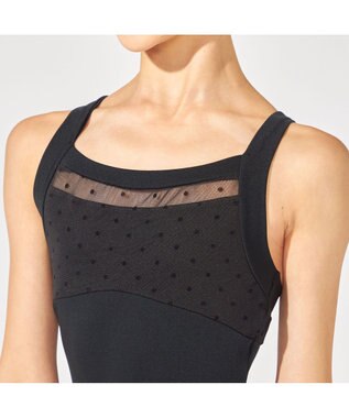 Chacott キャミソールレオタード ブラック