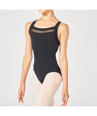 Chacott キャミソールレオタード ブラック