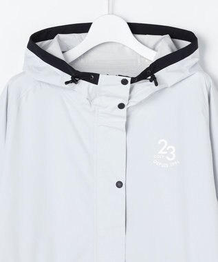 23区GOLF 【WOMEN】レインワンピース　撥水　耐水 ライトグレー系