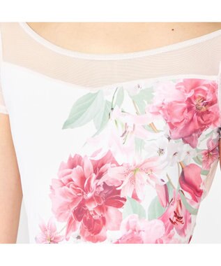 Chacott 【MAY NAGAHISA】キャップスリーブレオタード ラズベリープリント