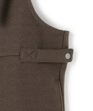 J.PRESS YORK STREET 【WOMEN】ウールライクジャージー オーバーオール ブラウン系