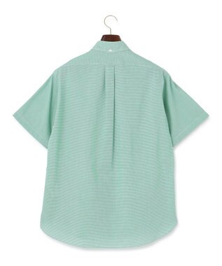 J.PRESS MEN 【WEB・一部店舗限定】サッカーギンガムチェックシャツ グリーン系3