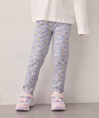 総柄プリント レギンス