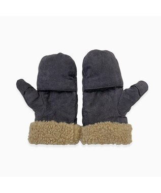 林八百吉商店 Champion　スエードボアミトングローブ チャコール