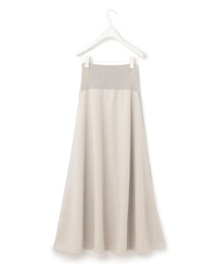 ICB L 【WEB限定カラーあり】ミルドウール ニットスカート トープ系