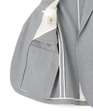 J.PRESS MEN 【WEB・一部店舗限定】ファインハウンドトゥース ジャケット ネイビー系4