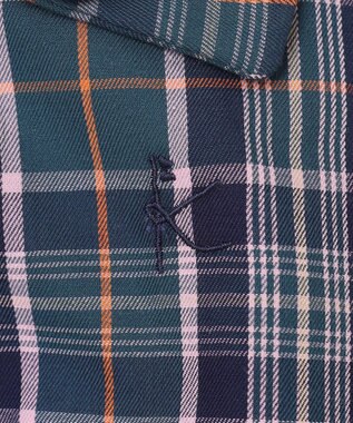 組曲 KIDS 【150-160cm】ブリティッシュ ブラウス グリーン系3