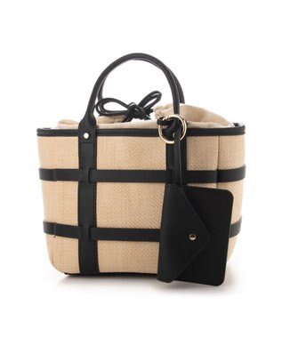 UNBILLION cachecache ポリプロピレンシートラティスバッグ ブラック