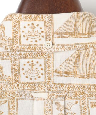 J.PRESS MEN Reyn spooner×J.PRESS リバースプリント シャツ マスタード系5