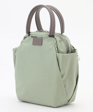 Y'SACCS 【ナイロンタフタ】トラベル2WAYミニボストン ライトグリーン