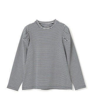 UNFILO 【110-150cm】タックスリーブTシャツ ボーダー