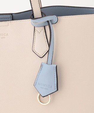 LA BAGAGERIE 【MONICA】バイカラーA4トート アイボリー