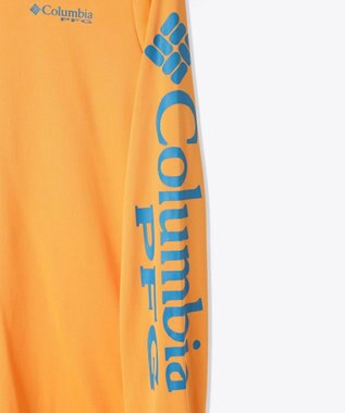 Columbia Columbia/ 【KIDS】ターミナルタックルロングスリーブTシャツ /コロンビア Summer Orange、 Blue Echo Logo