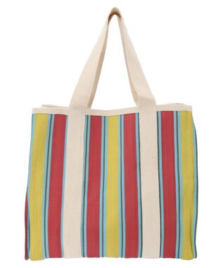 Green Parks ・ストライプカラートート Yellow