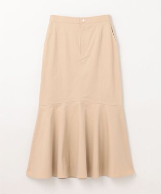 GRACE CONTINENTAL ミディマーメイドスカート ベージュ