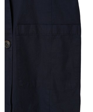 CRAFT STANDARD BOUTIQUE コットンギャバジンＷテーラードジャケット Navy