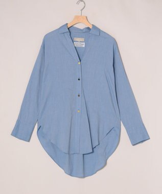 ONWARD Reuse Park 【自由区】ブラウス春夏 ブルー